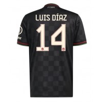 Bayern Munich Luis Diaz #14 Tretí futbalový dres 2025-26 Krátky Rukáv